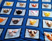 Cat lovers afghan