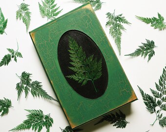 Handmade Fern Journal, Field Guide, Nature Book