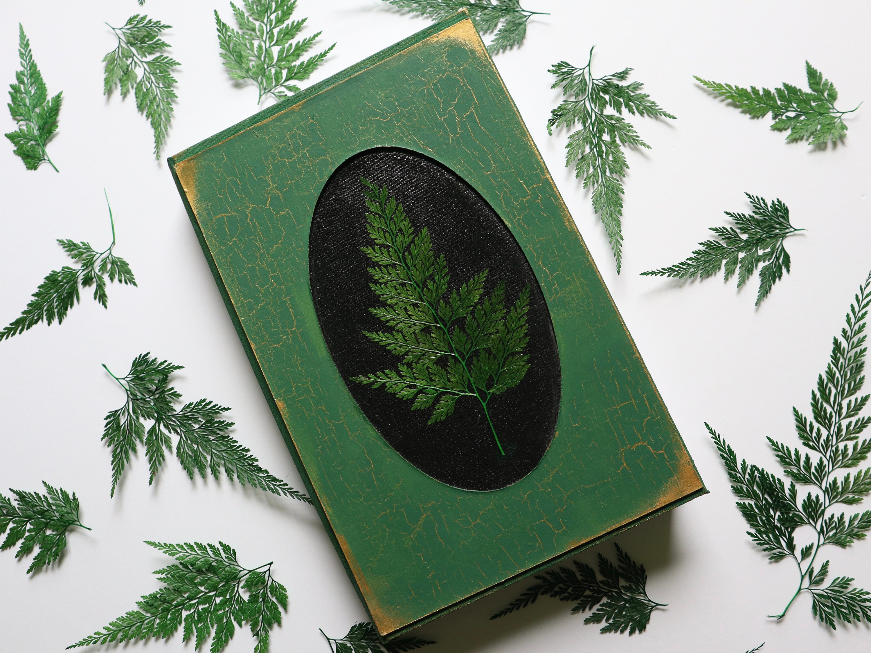 Handmade Field Guide Handmade Fern Journal Set, Mini Pocket Field Guide, Small Cottagecore ...