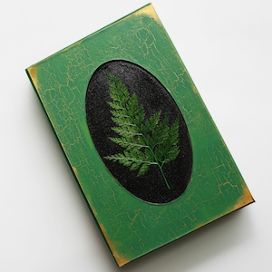 Handmade Fern Journal, Field Guide, Nature Book image 1