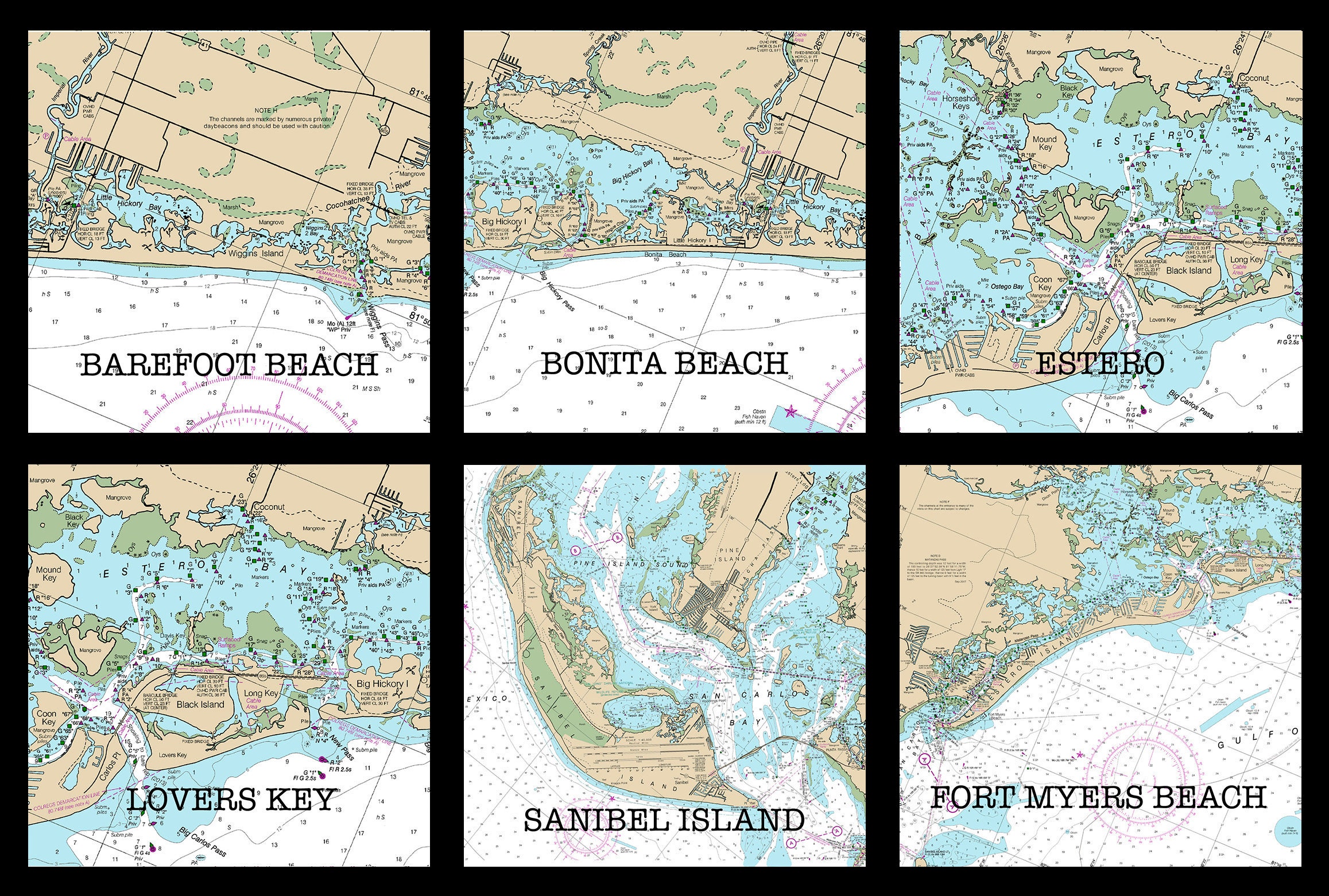Lovers Key Florida Water Map - Il Fullxfull.2097543813 Mx6m 