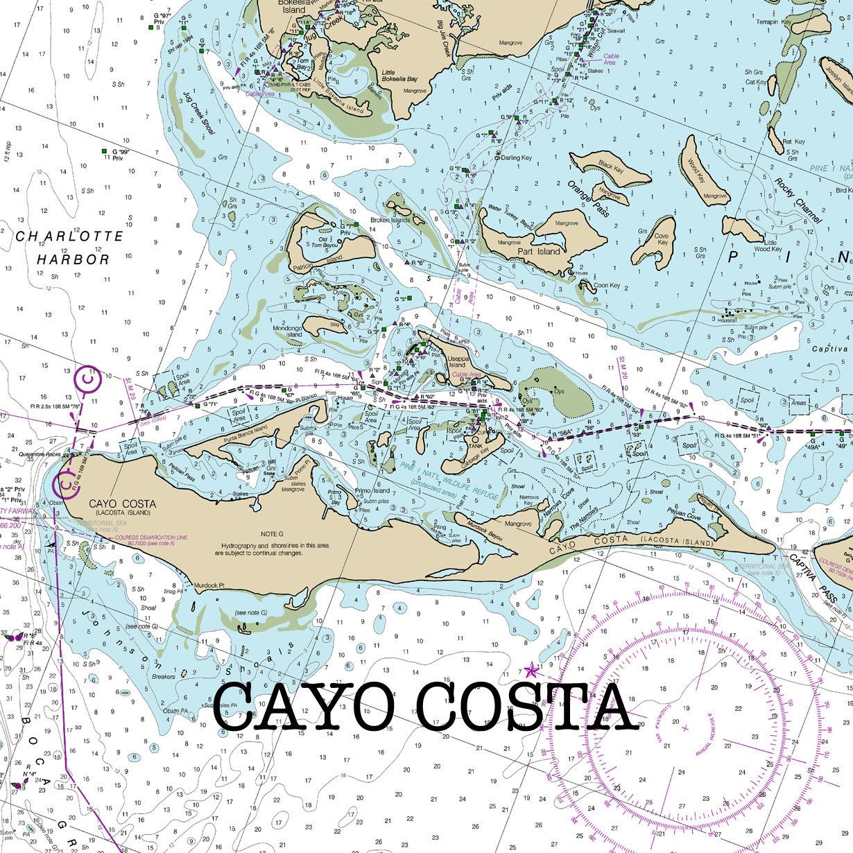 Cayo Costa Florida Water Map - Il Fullxfull.2055585477 Sei4 