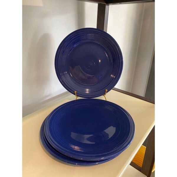 Cobalt Fiestaware Dinner Plate Etsy