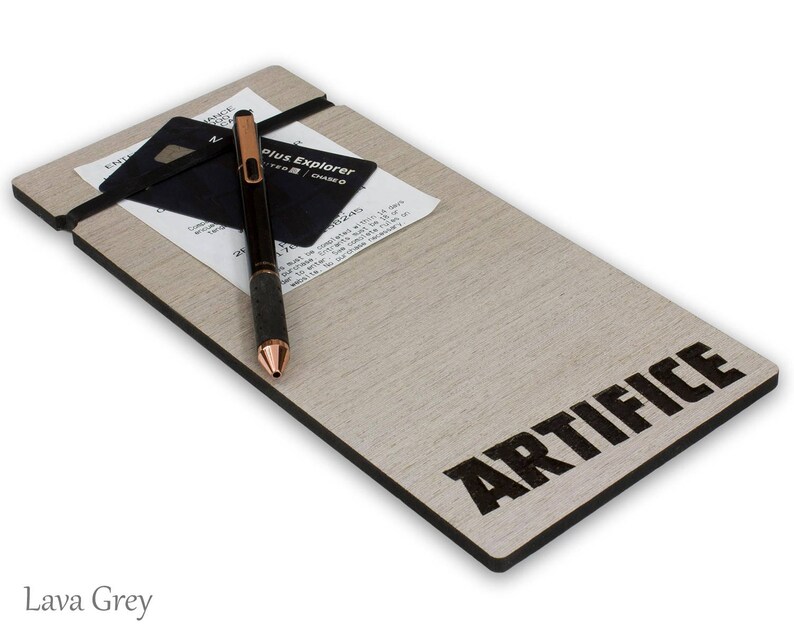 Custom Check Presenter With Heavy Silicone Band FREE LASER ENGRAVING Etsy