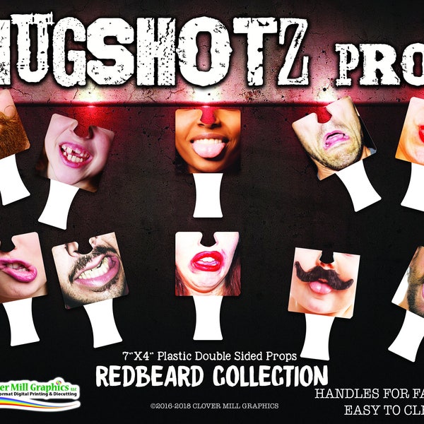 Photo Face Props Mugshotz