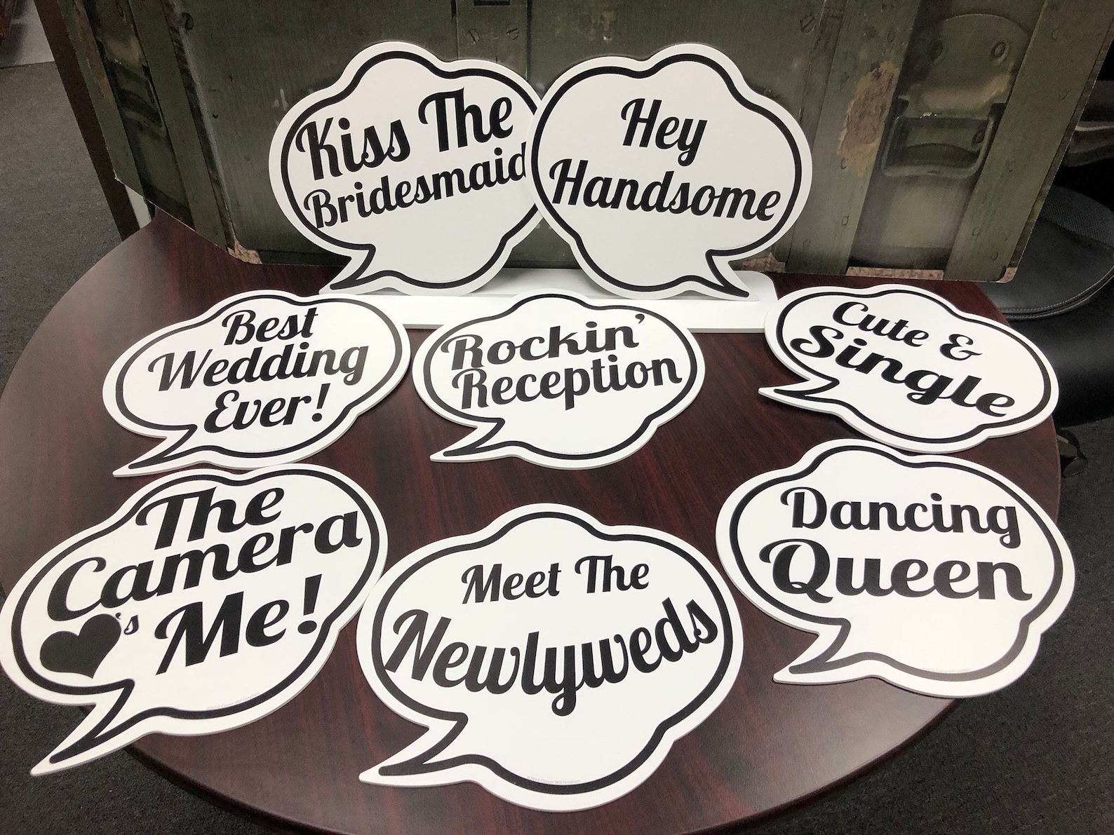 Wedding Photo Booth Prop Signs Free Shipping - Etsy