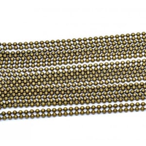 1 Meter Chain Balls Balls Metal Bronze - 1.5mm