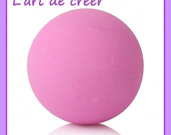 1 Perle Sonore Musicale pour Bola de grossesse , 12 mm , ROSE MAT