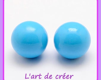 1 Perle Sonore Musicale pour Bola de grossesse , 16 mm , BLEU