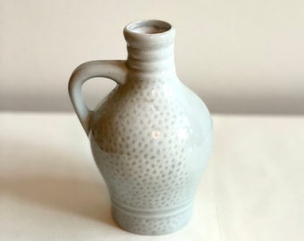 Vintage light grey ceramic jug, 0,7 L, Wine ceramic jug