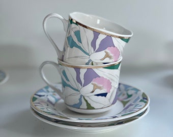 Set of 5 teacups