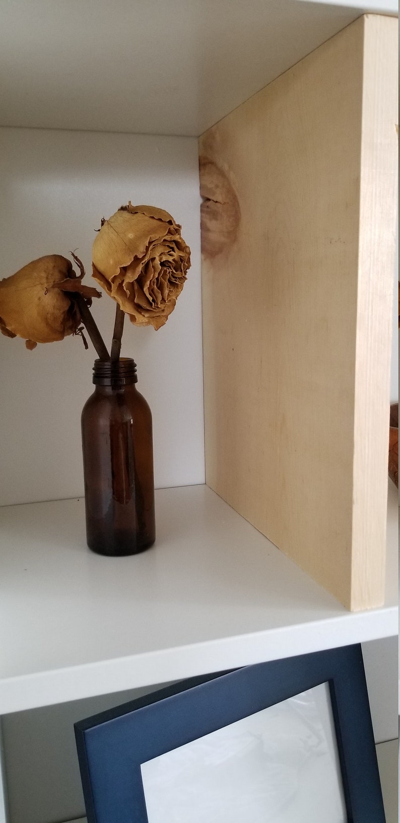 White Mid Century Modern Bookshelf DIY TARGET Hack Bookcase Etsy