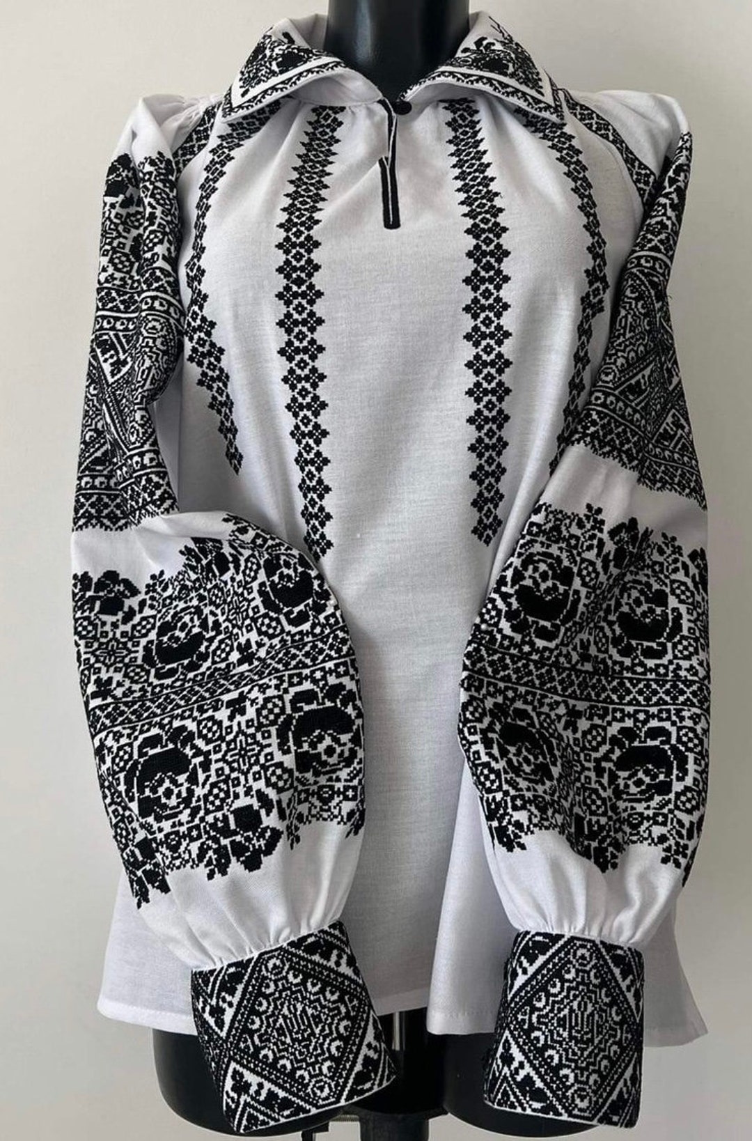 Ukrainian Embroidery Embroidered Blouse XS 4XL Ukraine - Etsy