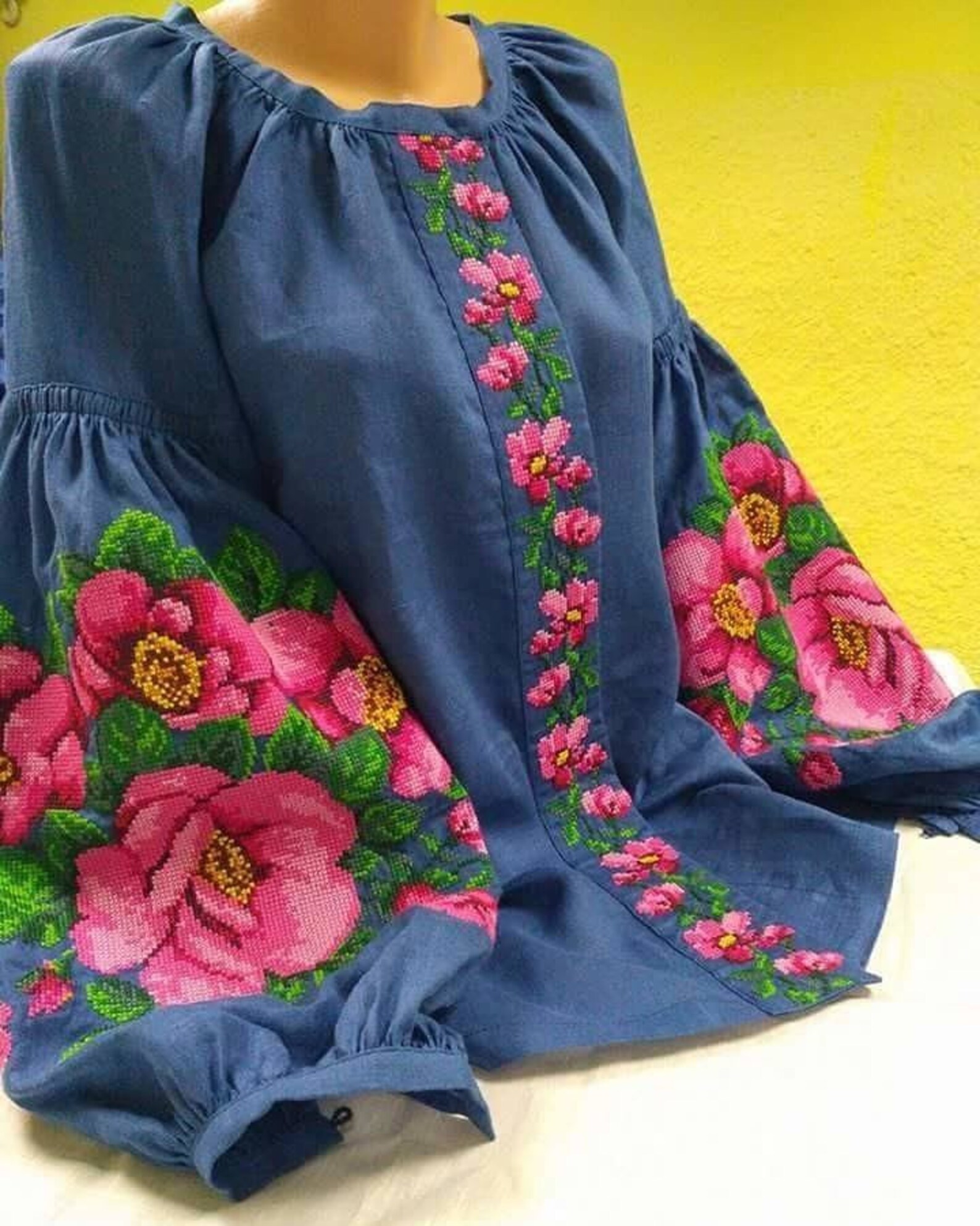 Ukrainian embroidery embroidered blouse XS 4XL Ukraine Etsy