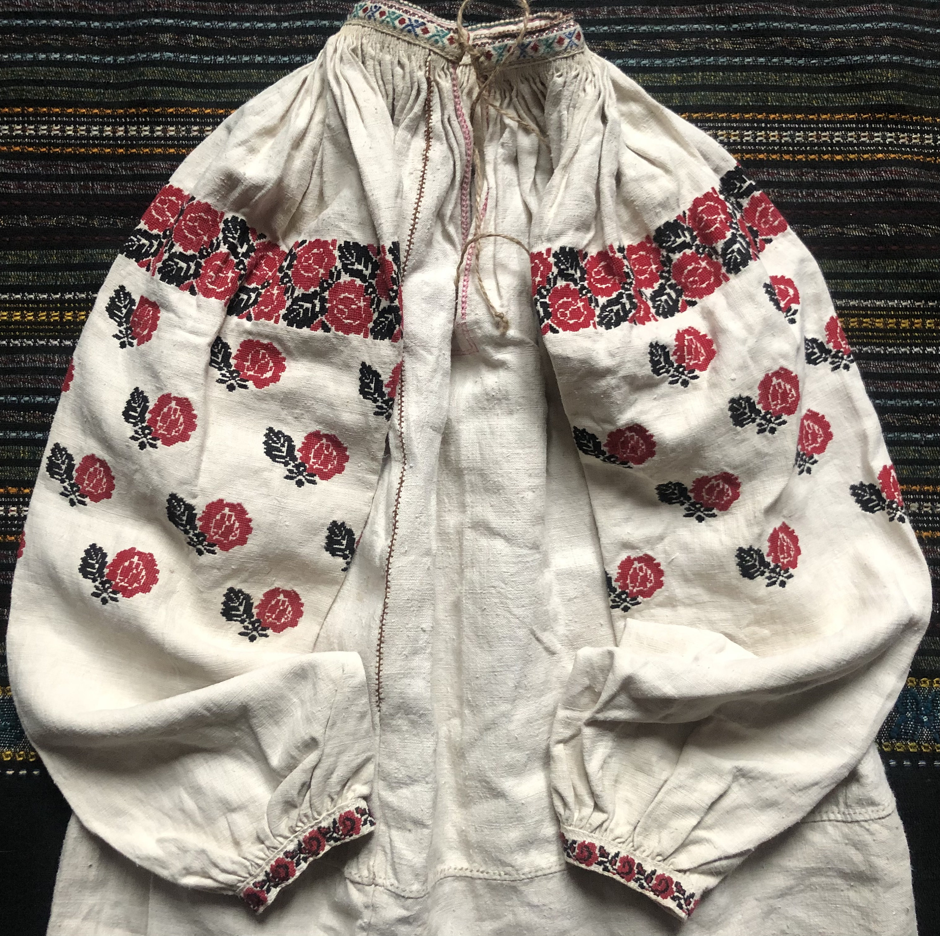Camicia Tradizionale Ucraina Ricamata Vyshyvanka Per Donne – Bianca In Cotone
