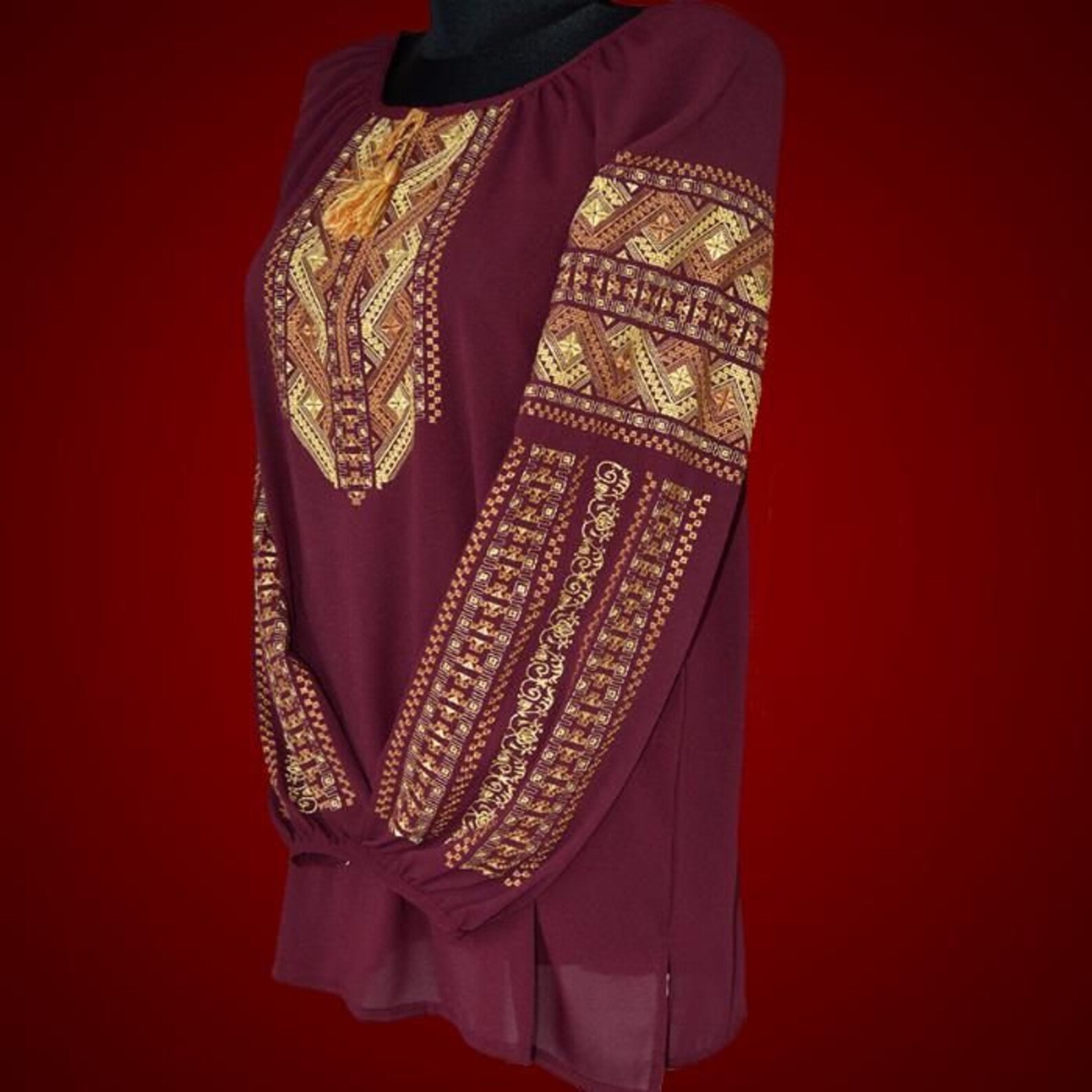 Ukrainian Embroidery, Embroidered Blouse Any Colors XS 4XL Ukraine - Etsy