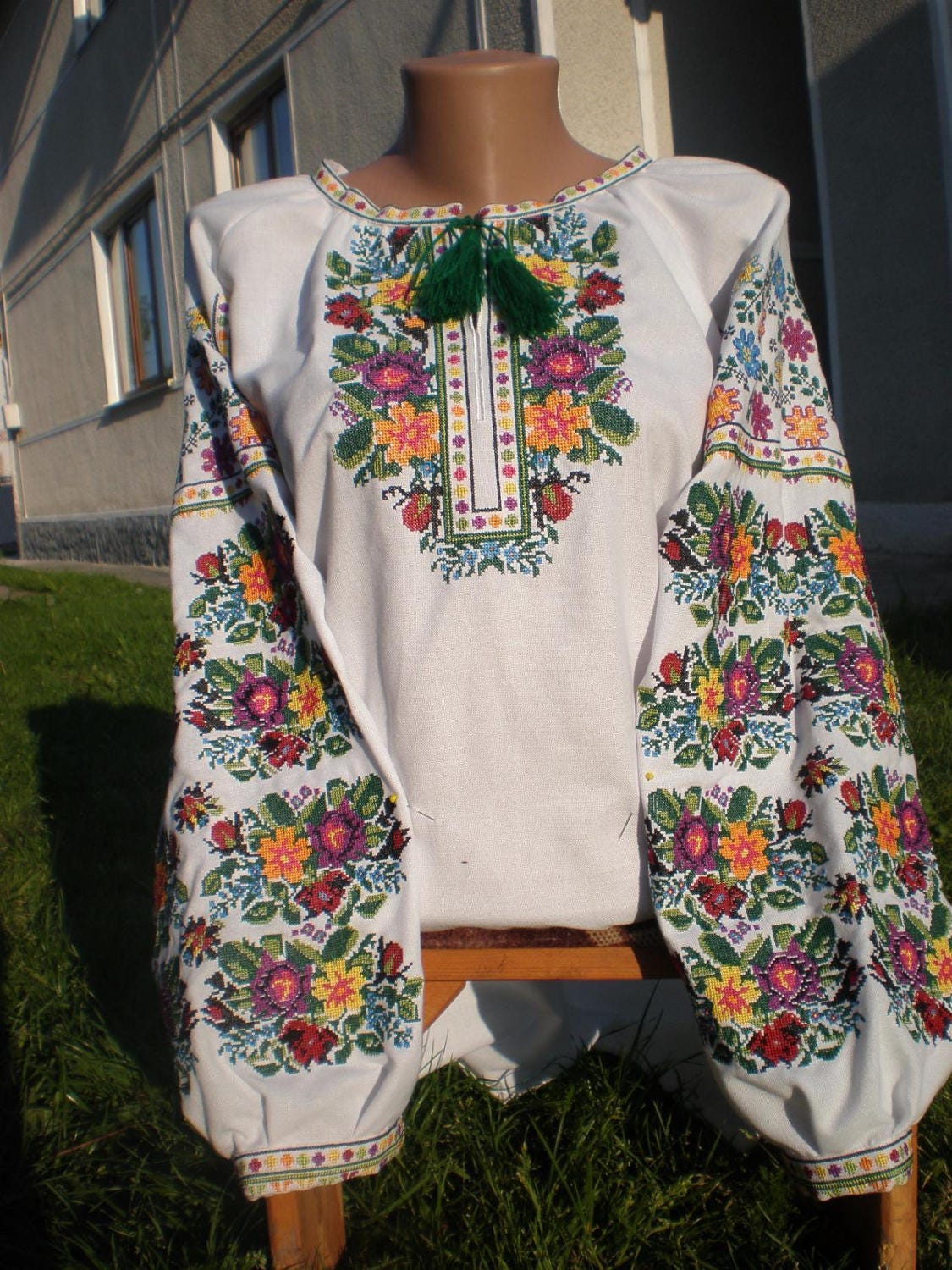 Ukrainian embroidery embroidered blouse XS 4XL Ukraine Etsy