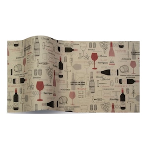 Carta da regalo in tessuto non tessuto Satinwrap 5 fogli 50 x 75 cm piegati in una confezione