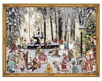Kirkland Signature Wooden Christmas Tree Advent Calendar