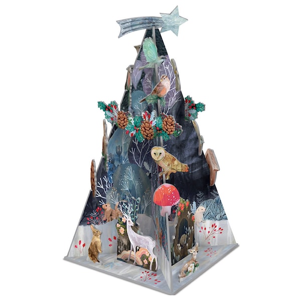 Silver Stag Pop and Slot Roger la Borde 3D Advent Calendar