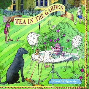 Emma Bridgewater Tea in the Garden Labrador IHR Paper Table Napkins 33 cm square 3 ply lunch napkins