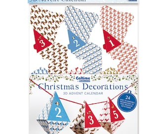 Animal Decorations 24 to Build Caltime Advent Calendar