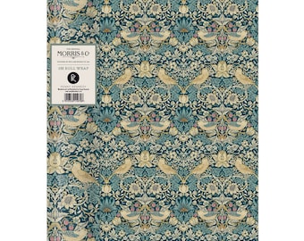 William Morris Strawberry Thief Birds Roll Wrap 3 m x 70 cm very high quality thick roll wrap