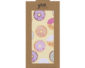 KMCF Delicious Doughnut Glick 4 sheets tissue wrapping paper 50 x 75 cm