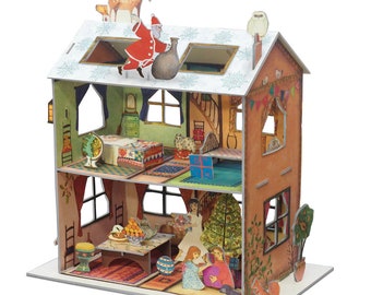 Die Nacht vor Weihnachten House Pop und Slot Roger la Borde 3D-Adventskalender