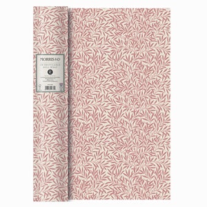 Morris and Co Emery's Willow 3 m x 70 cm carta da regalo spessa di alta qualità in rotolo