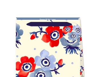 Emma Bridgewater Anemone Small Bag - S Size: 130 x 130 x 70mm ribbon