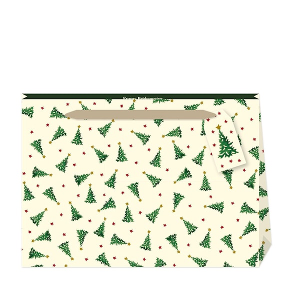Emma Bridgewater CHRISTMAS JOY TREES Shopper Style Bag Cotton