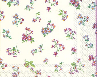 Bellina Cream Dinner IHR Servilletas de papel Servilletas de mesa cuadradas de 40 cm y 3 capas