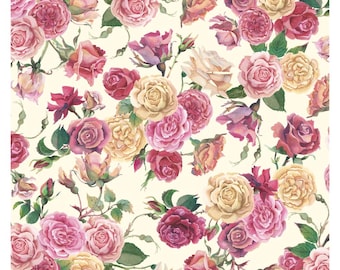 Emma Bridgewater Roses Roll Wrap 3 m x 70 cm very high quality thick roll wrap