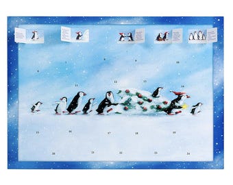 Penguin's Christmas Story Coppenrath Advent Calendar with Glitter