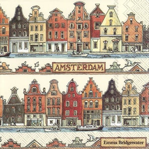 Emma Bridgewater AMSTERDAM IHR Paper Table Napkins 33 cm square 3 ply lunch napkins