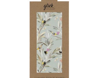The Olive Grove Stephnie Davis Glick 4 sheets tissue wrapping paper 50 x 75 cm