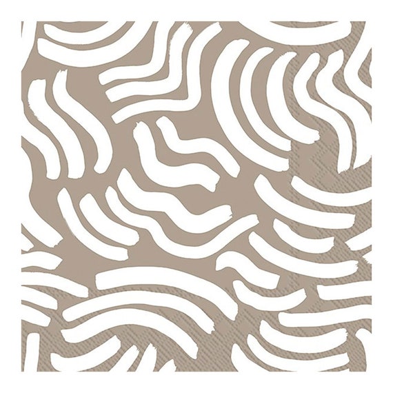 IHR Ideal Home Range – Papierservietten FAVORITE LEAVES, 20 Stück, 33x33 Cm, Nachhaltig