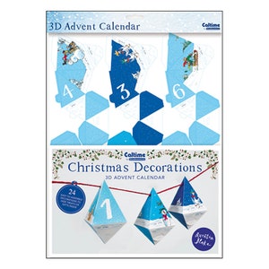 Quentin Blake Christmas Decorations 24 to Build Caltime Advent Calendar