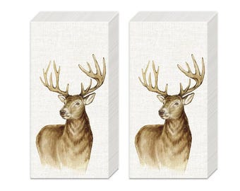 Mouchoirs Papier Paquet Lot De 20 Mouchoirs Individuels Motif Fleurs Femme Avec Animaux Mouchoirs Paquet Paquet De Mouchoirs