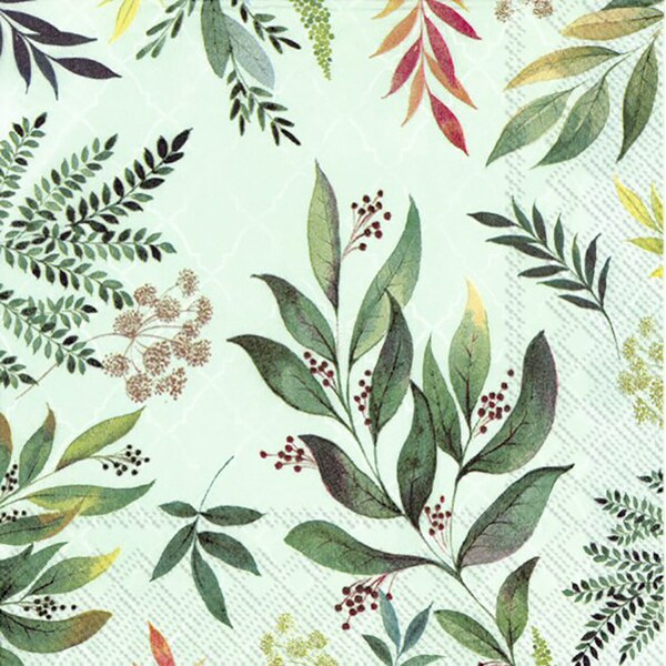 Deep Blue Sea Creatures IHR Paper Table Napkins 33 Cm Square 3 Ply