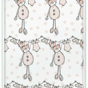 Tracey Russell Carta da regalo per bambina bellissima 4 fogli 50 x 75 cm piegati in un pacchetto