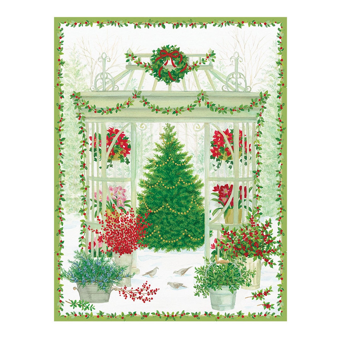 caspari boxed christmas cards