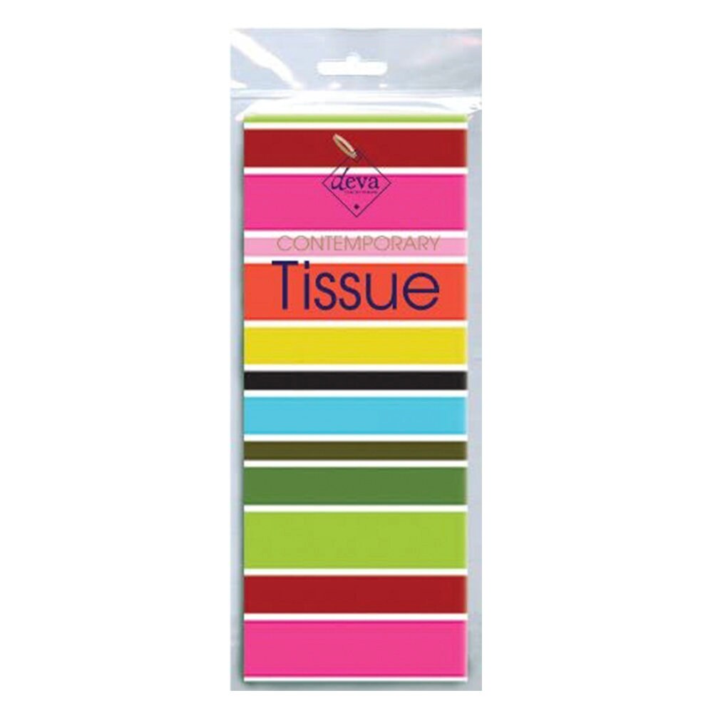 Rainbow Crepe Paper Decorative Streamers 70 Metres 7 Colours