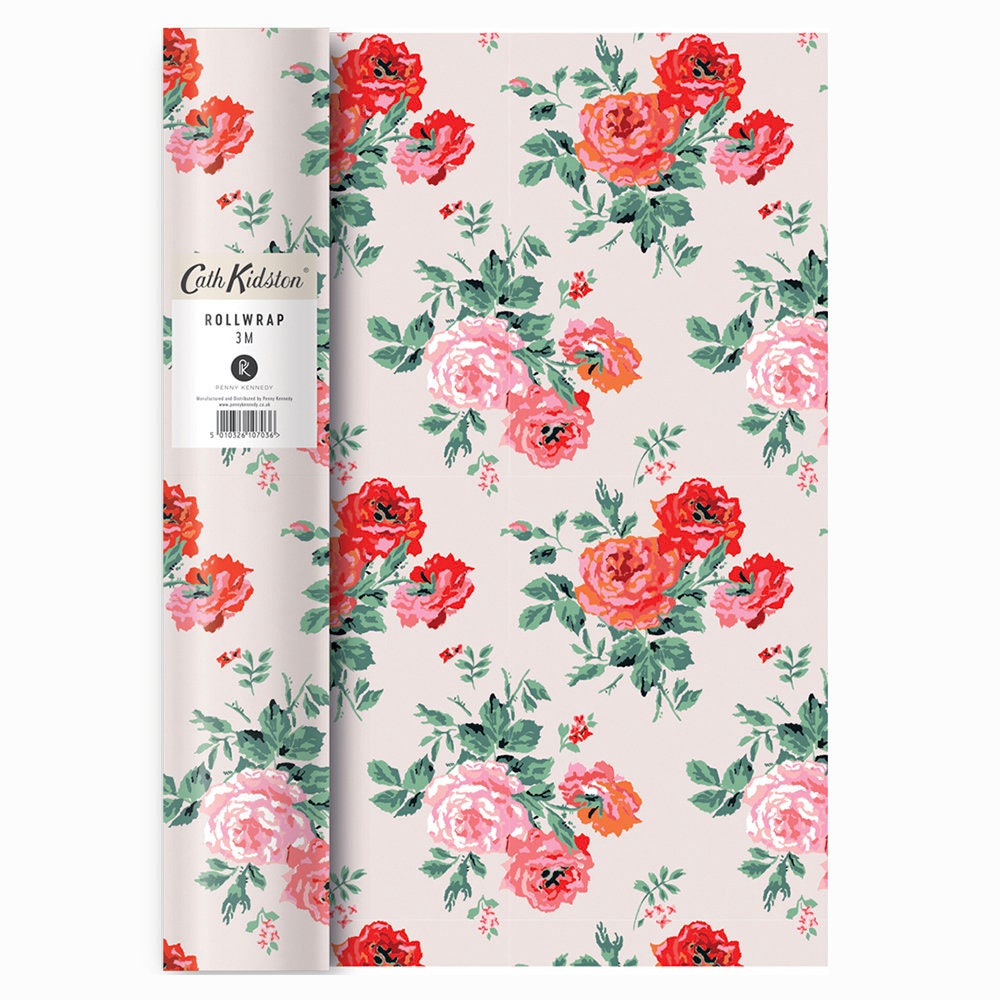 キャスキッドソン　ラッピングペーパーセットロールペーパー　cathkidston キャスキッドソン ラッピングペーパーセットロールペーパー