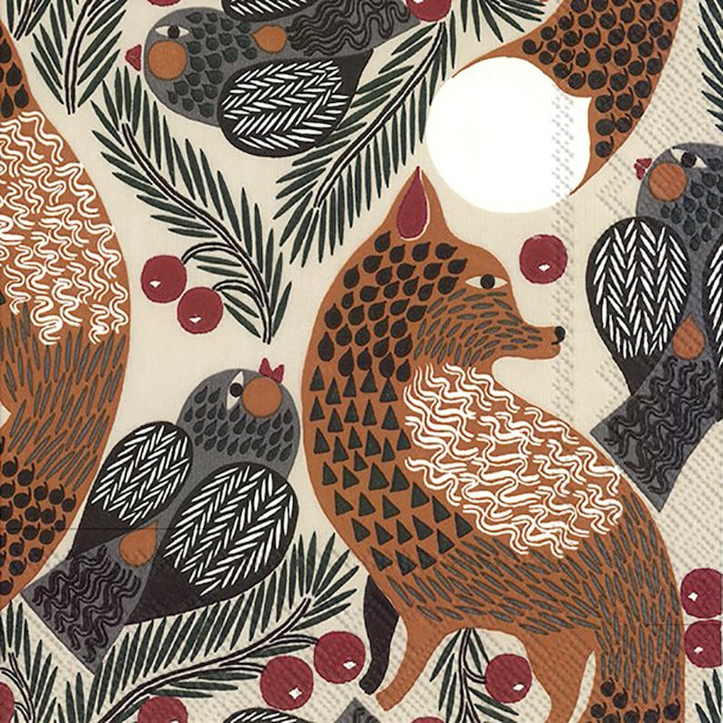 Marimekko Ketunmarja Napkins - Thumbnail 2