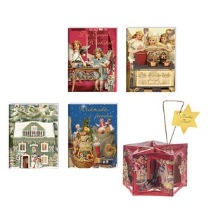 Livres de décoration de Noël pop-up - Lot de 4