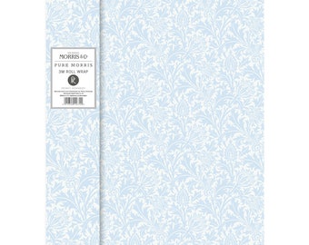 William Morris Pure Thistle Roll Wrap 3 m x 70 cm very high quality thick roll wrap