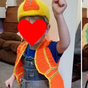Mini Construction Worker Outfit