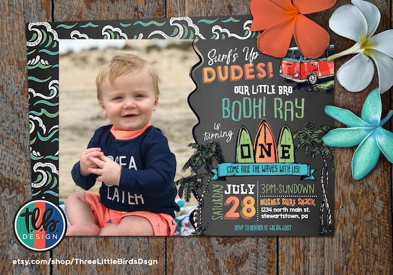 Surf's Up birthday invitation surf's up invite surfer birthday party boy birthday invite surfing birthday surf birthday surfing invitation Il_570xn